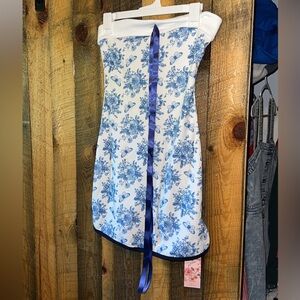 NWT Strapless Mini Dress
